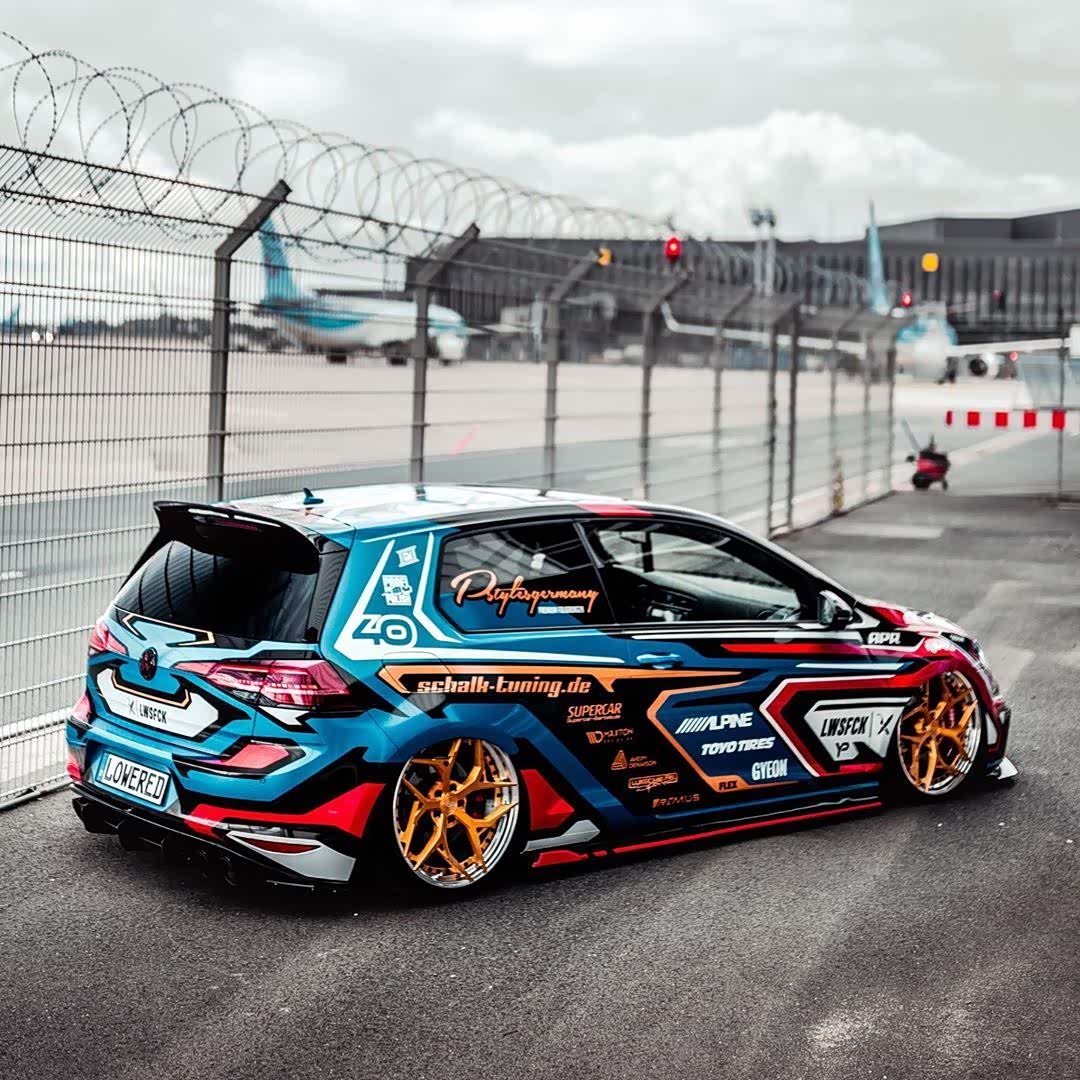 这辆mk7的涂装很可以!_骏意论坛_手机汽车之家