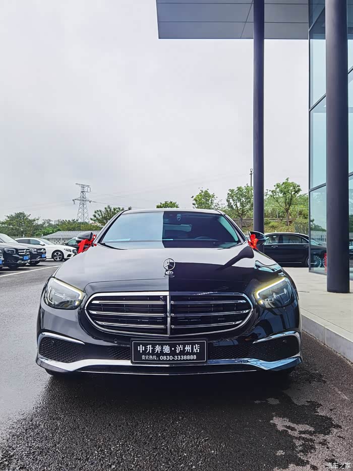 【图】e300l 黑外棕内 今日提车_奔驰e级论坛_汽车之家论坛