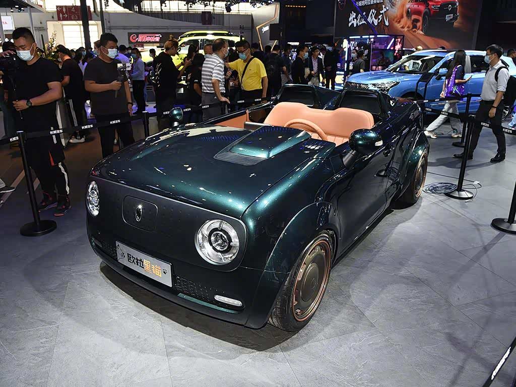 复古与现代的结合 实拍改装欧拉黑猫