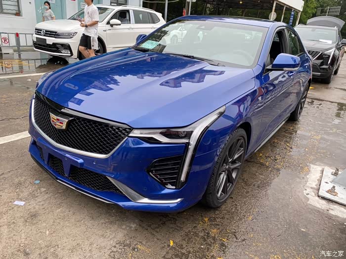 【图】小宝贝喜提梦想轿跑 ct4_凯迪拉克ct4论坛_汽车之家论坛