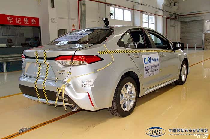 雷凌卡罗拉新雷凌和新卡罗拉中保研碰撞测试对比