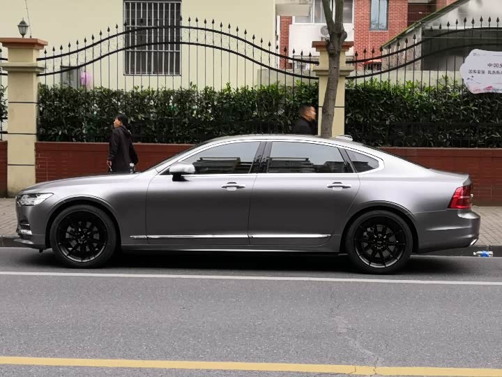 【图】volvo s90 改色换轮毂_沃尔沃s90论坛_汽车之家论坛