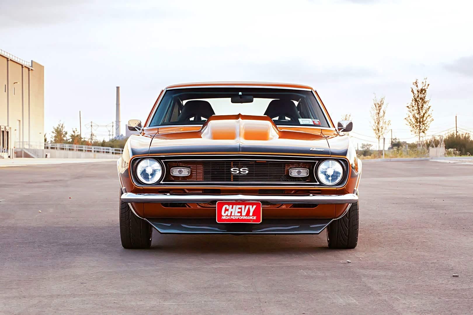 1968雪佛兰科迈罗ss,真好看,典型的肌肉车代表.