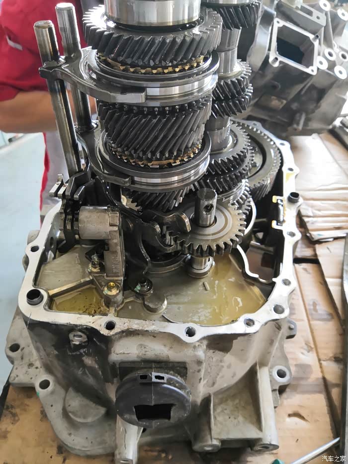 14款1.3t 6 mt变速箱大修