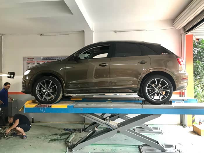 有没有换过19寸轮毂的?看图!