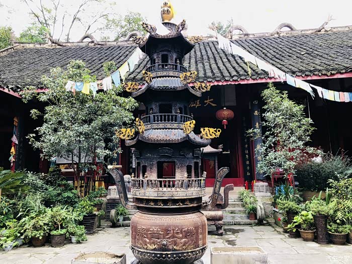 深圳长安车友会097杜杜走过童年记忆的桃溪寺