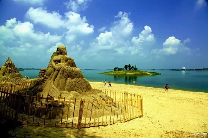 邂逅漳河阳光沙滩,看沙雕,赏美景,拍美照
