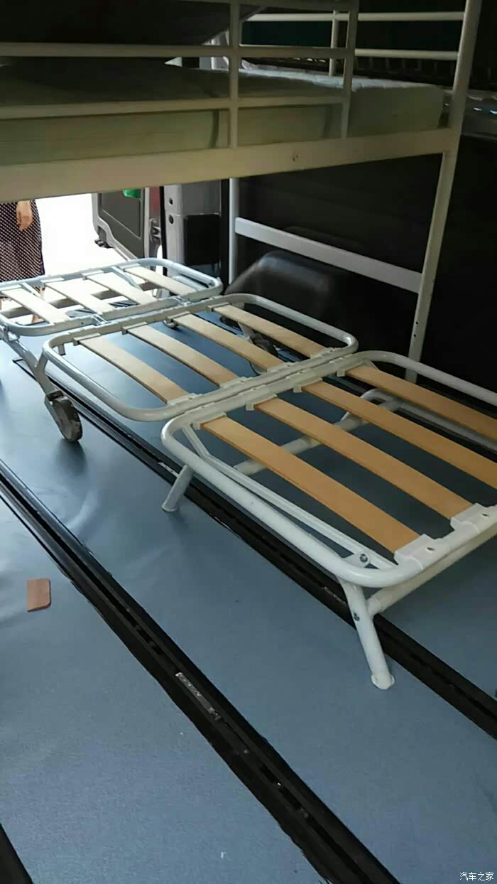 全顺改导轨加床