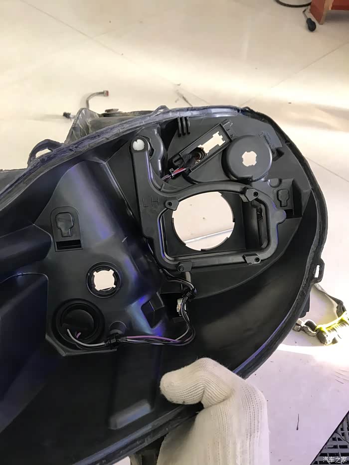 【图】别克昂克威大灯灯光升级led双光透镜_昂科威论坛_汽车之家论坛