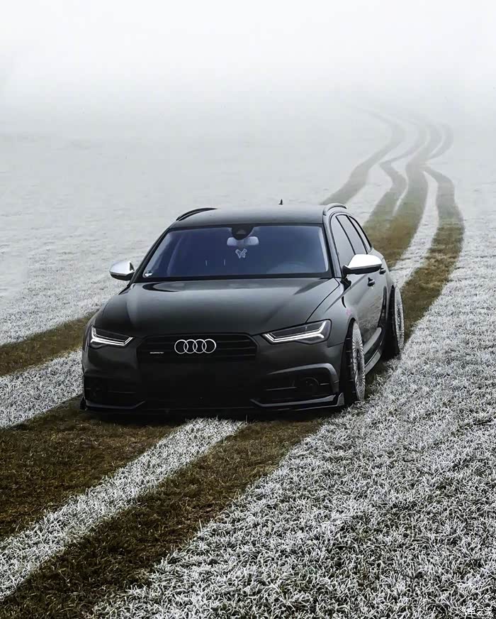 奥迪a6 气场强大,霸气十足啊!