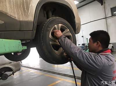 刚过完年 同事的宝骏510保养纪实