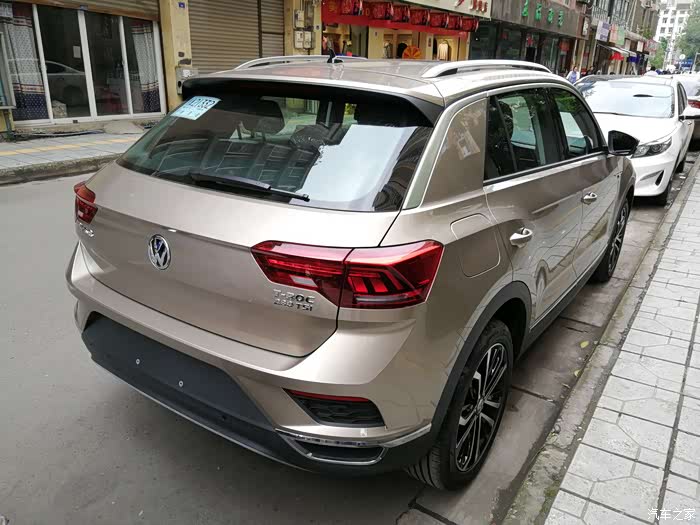 【图】塔希提金,这个颜色好看吗?_t-roc探歌论坛_汽车之家论坛