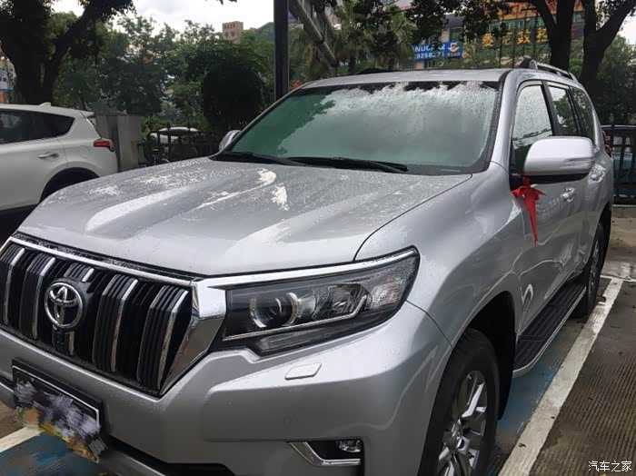 银色普拉多少见吧