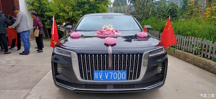 陕西红旗h5车友会红旗婚礼车队