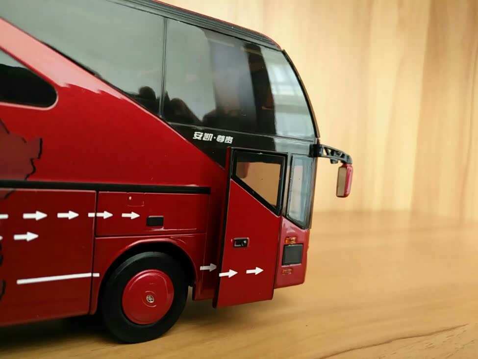 安凯尊贵客车模型