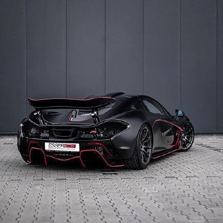 邁凱倫mclarenp1mso黑武士超跑霸氣側漏