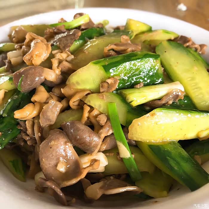 鸡杂变青瓜,下饭菜