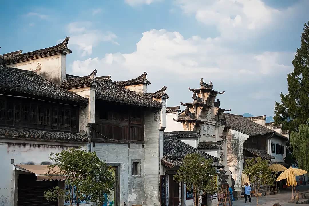 风景秀美古韵十足,绩溪龙川古村
