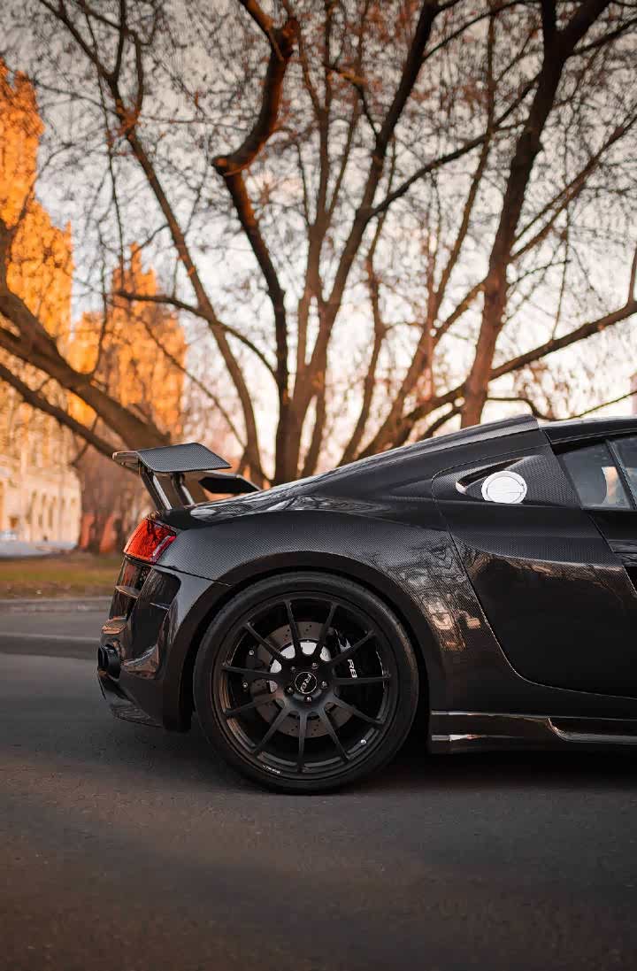 奥迪r8 ppi razor gtr,10套件,诱人的大尾翼