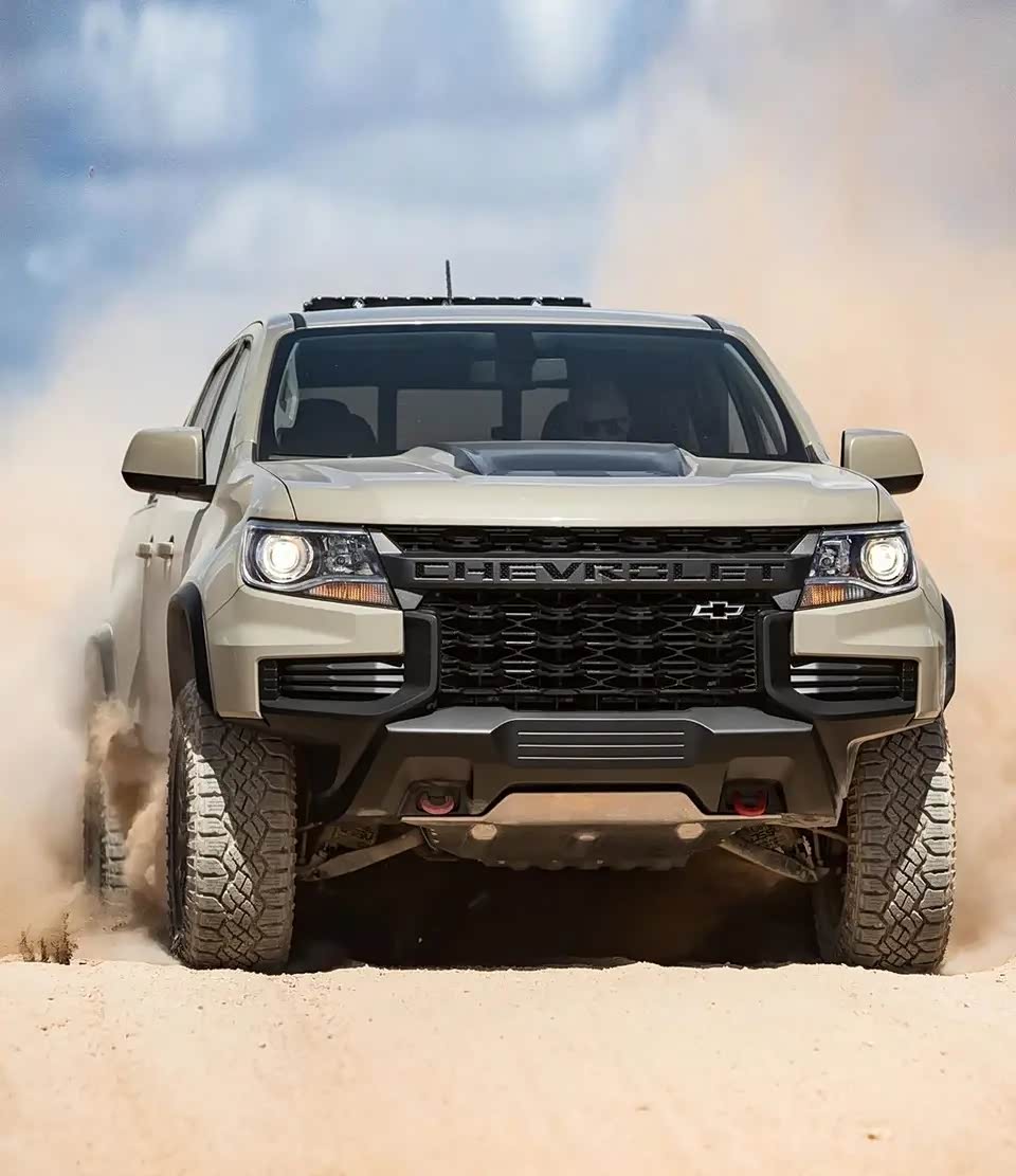 雪佛兰皮卡这气势很强