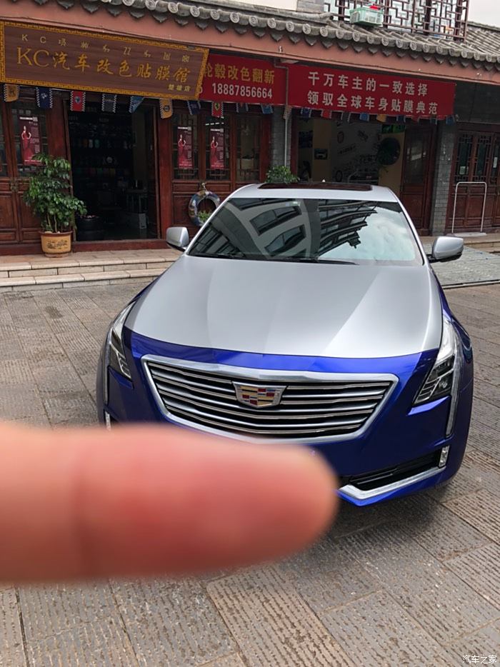 ct6改装双拼色图片