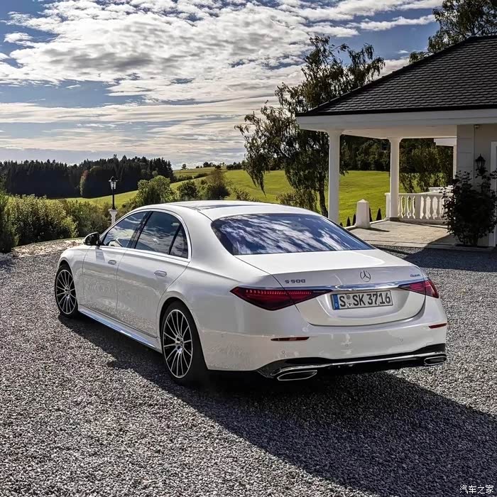 【图】白色新s感觉真的太帅了._奔驰s级论坛_汽车之家论坛
