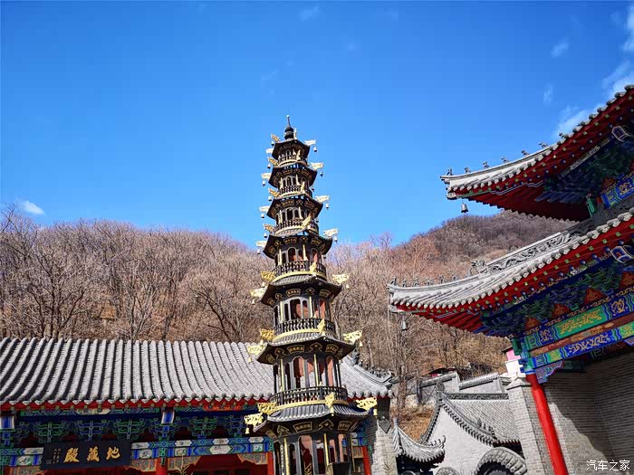 驾驶爱车游三宝寺菩提寺