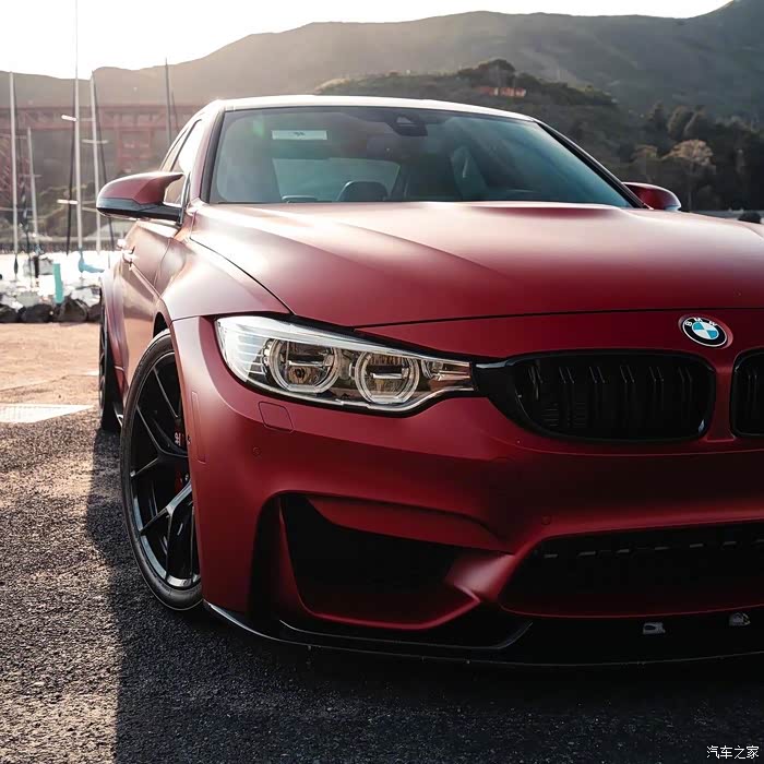 bmwm3f80赤兔马改装案例稳重大气