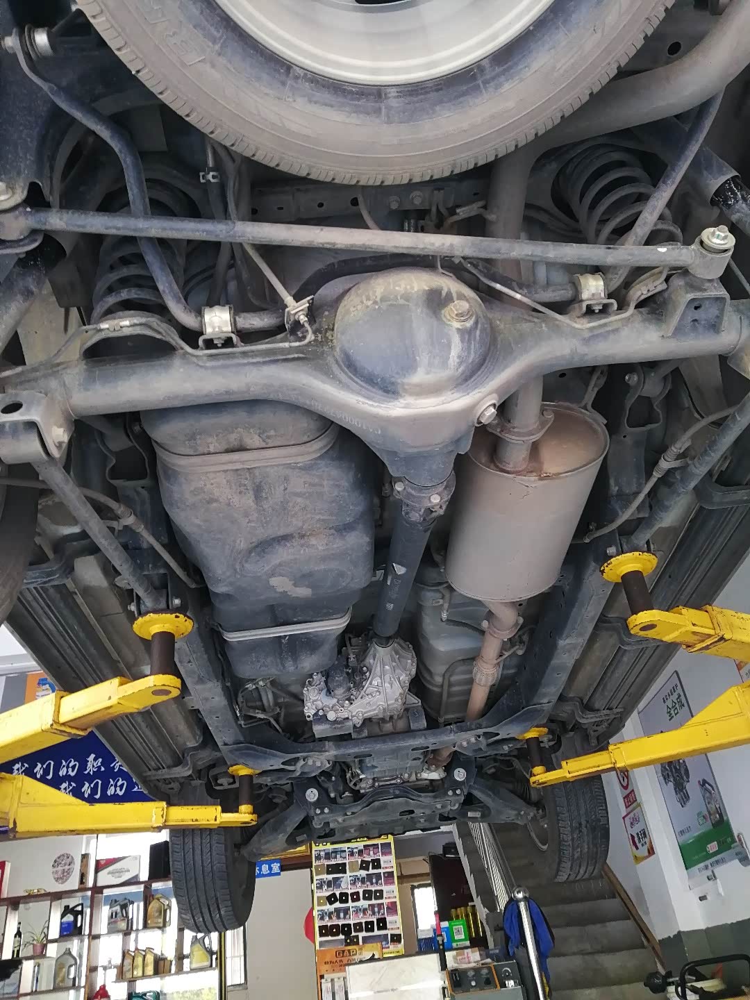 牧游侠4万公里的底盘好车不怕细看