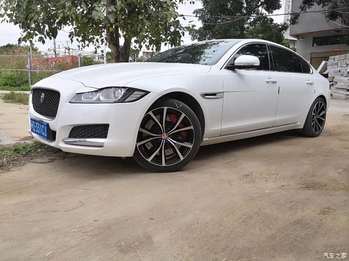 捷豹xfl换第三套锻造轮毂