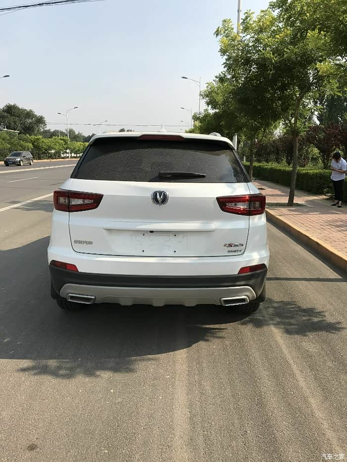 (老婆当车模)_长安cs55论坛_汽车之家论坛