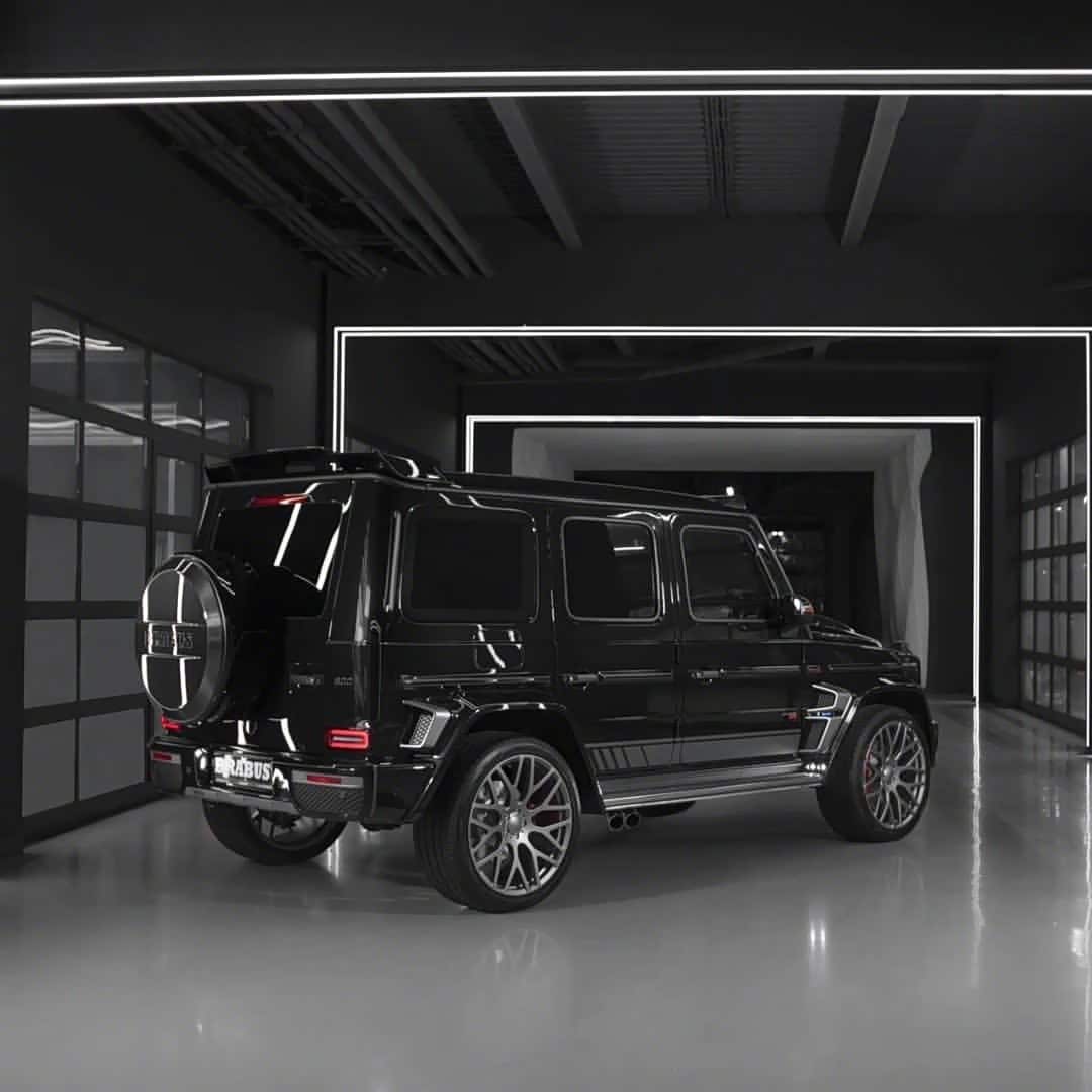 俄罗斯街头的巴博斯奔驰g级黑匣子!太正了!