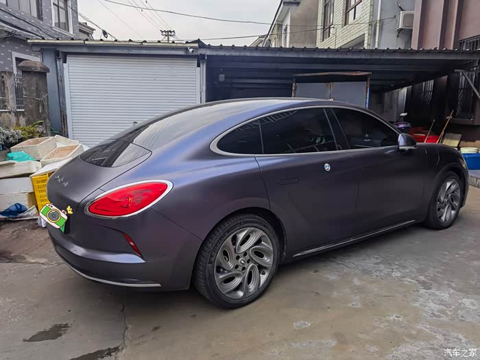 电光太空灰改色膜让你的酷猫更酷!_欧拉闪电猫论坛_汽车之家论坛