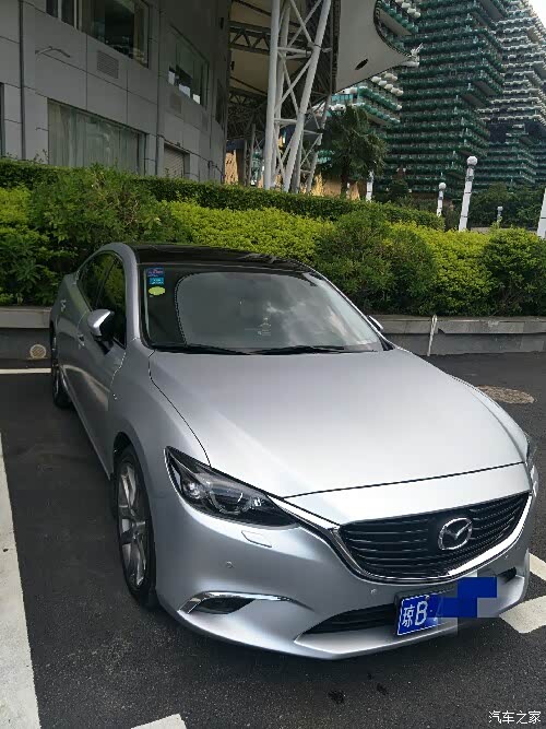 四s店做的全车喷漆磨砂银