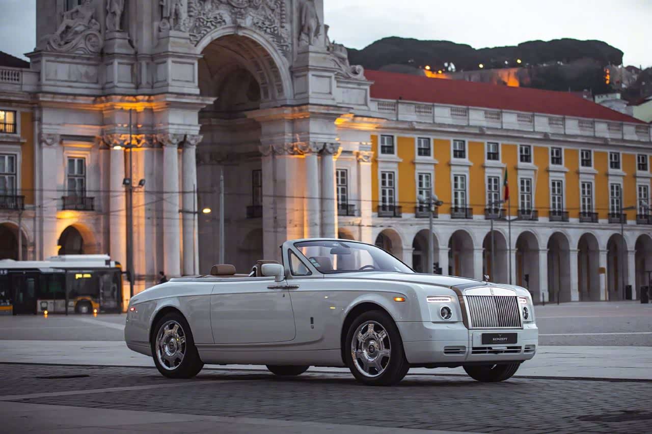 图 敞篷版劳斯莱斯,精致优雅,尊贵奢华