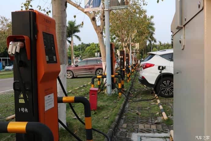 充电地图#广州热门商圈充电桩实地探访-黄埔区下