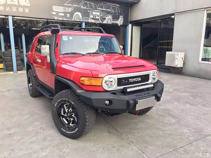 猎食者竞技前杠,配上tjm涉水喉非常完美