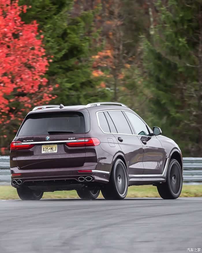 【图】阿尔宾娜xb7,这个枣红色好好看呀_宝马x7论坛_汽车之家论坛