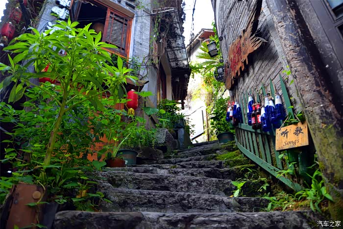 魅力湘西凤凰古城石板老街