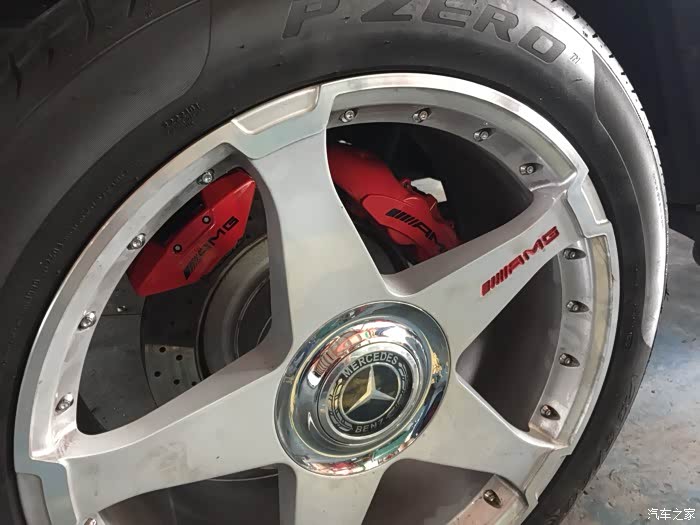 大g后轮双卡钳完工