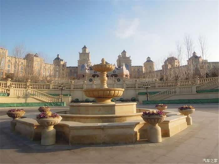 金石广场的欧式建筑