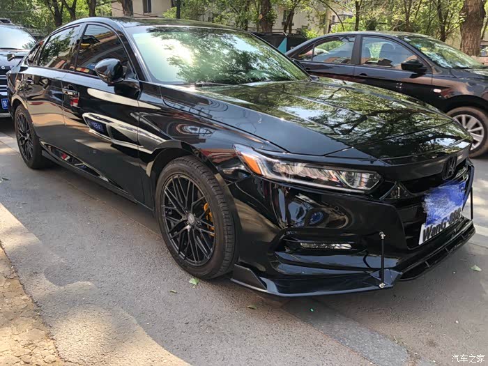 black car/十代雅阁黑武士 献给喜欢黑色的自己