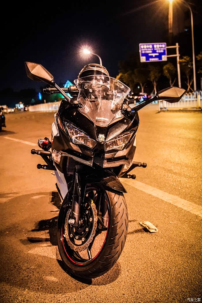 川崎小忍者ninjia400把手震动过大前避震过软