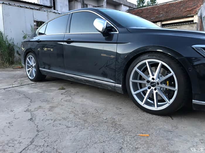 迈腾b8轮毂有人换途昂19寸的么