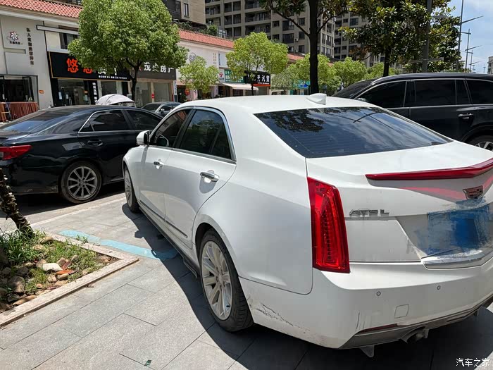 【图】出售:17年白色时尚atsl,8w公里_凯迪拉克ats/ats-l论坛_汽车之
