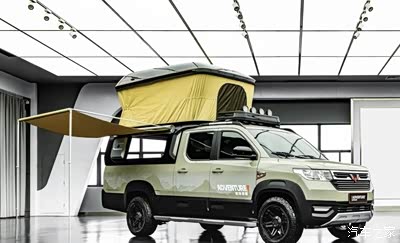 五菱征途新车的"钓鱼版"改装后又来个"野营版"命名为越境征途