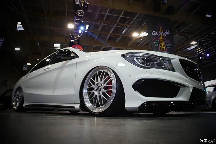 奔驰cla轮毂改装案例bbslm2085jet50