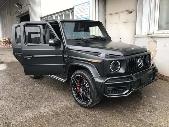 【图】20款加版g63这款车整体采用了磨砂黑的漆身_奔驰g级论坛_汽车之