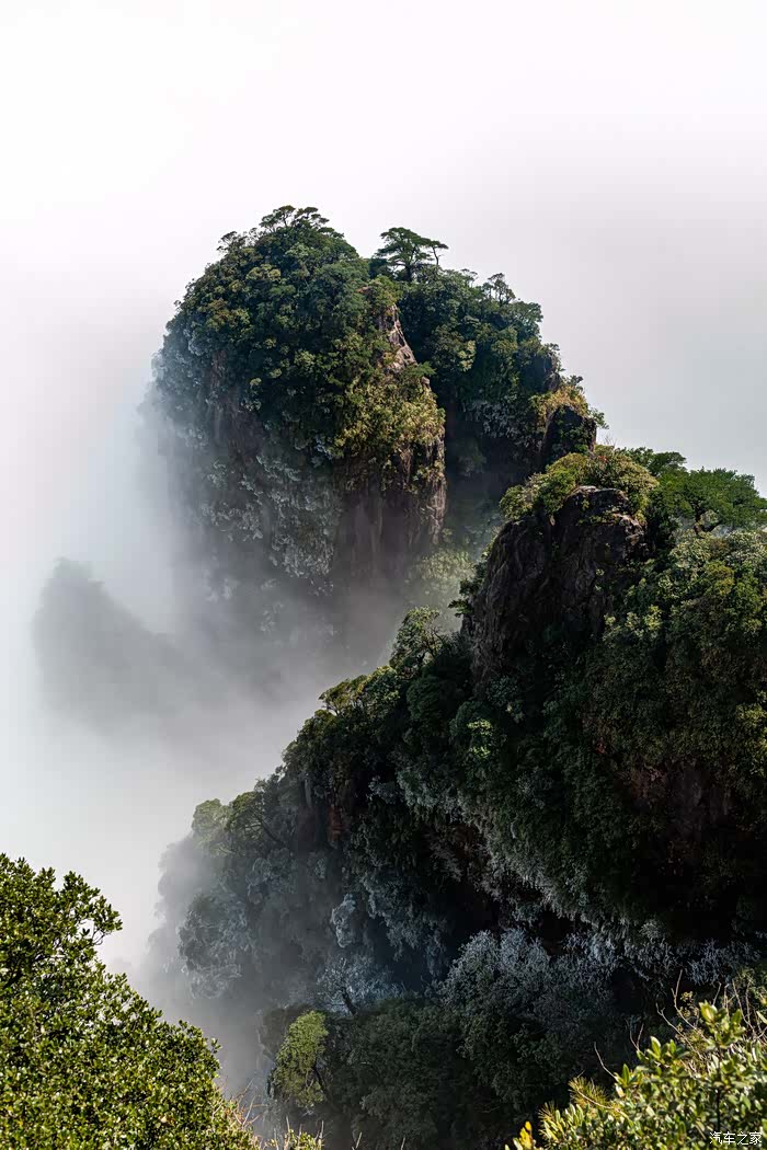 【图】【冰雪莽山五指峰,感受首个无障碍山岳型景区】_摄影论坛_汽车