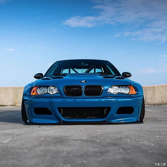 一枚超级漂亮的宽体宝马bmwm3